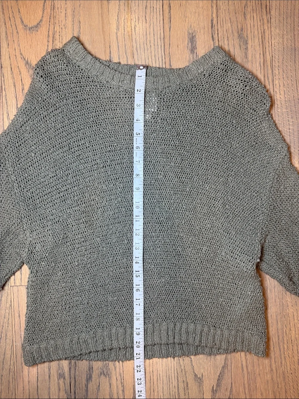 Billabong Women’s / Juniors Relaxed Knit Slouchy Sweater in Olive Size 1